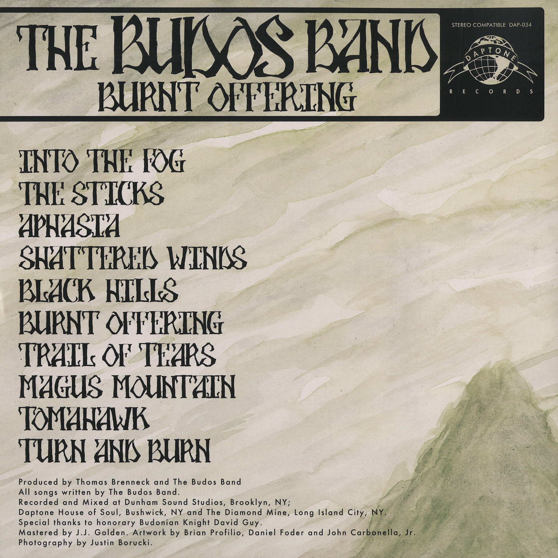 The Budos Band - Burnt Offering - LP - Image 2