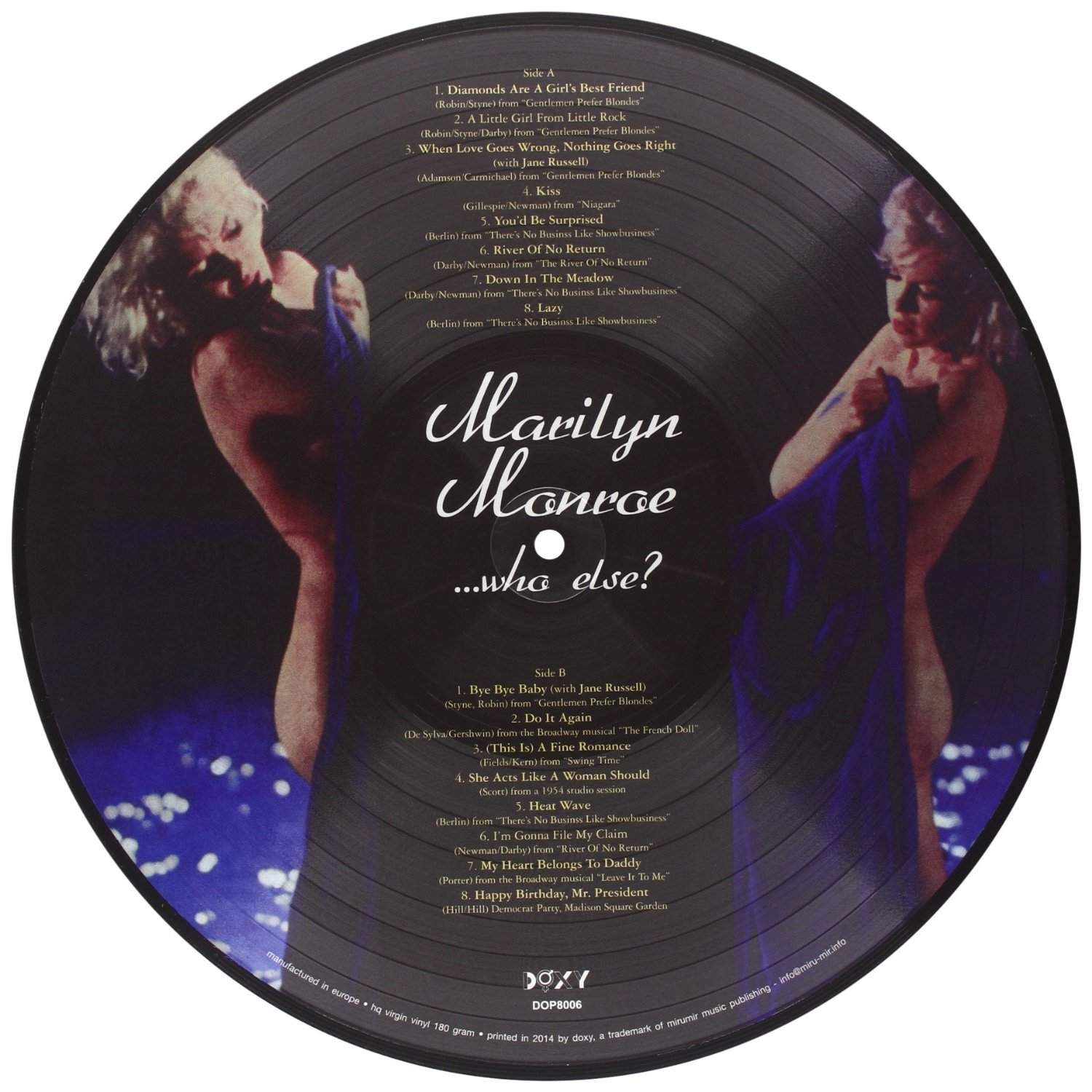 Marilyn Monroe - ... Who Else? - LP (Picture Disc) - Image 2