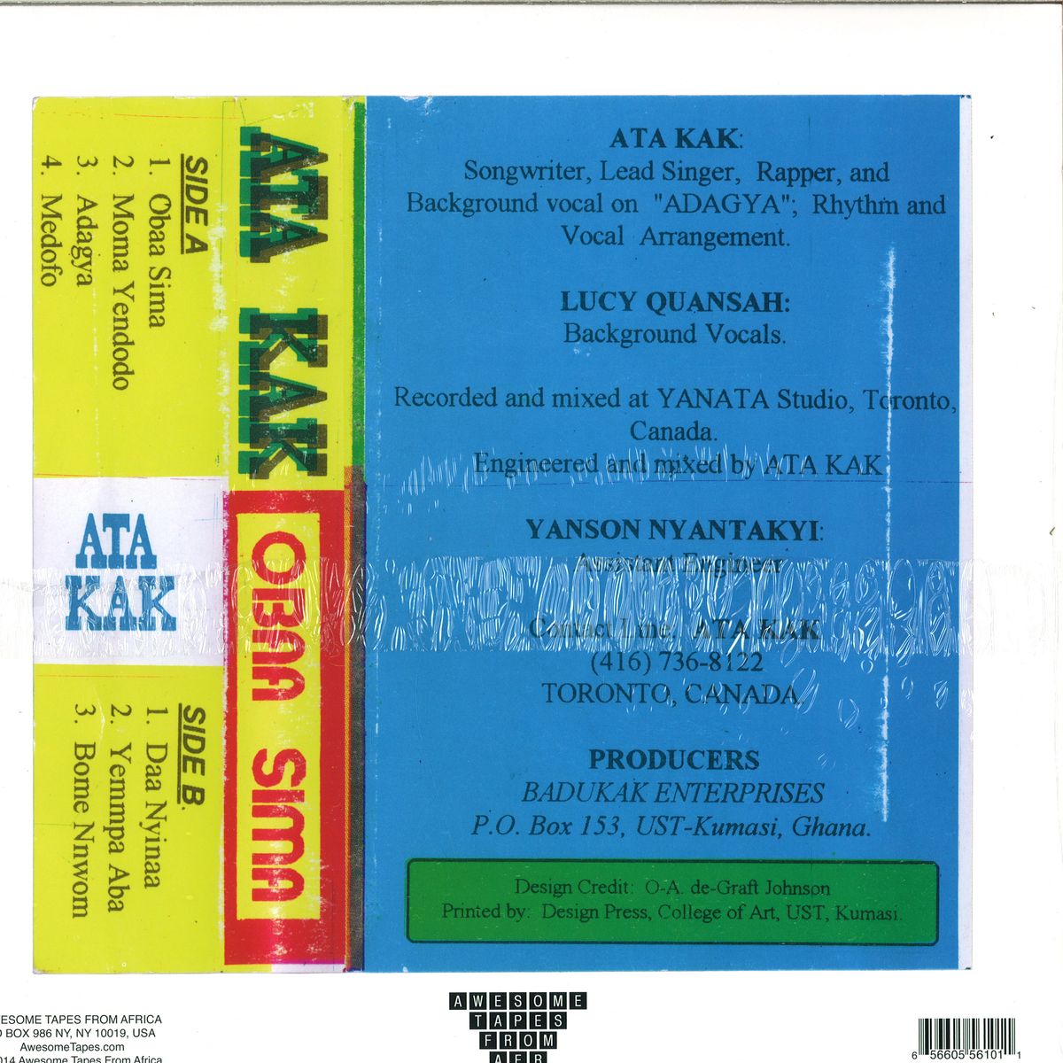 Ata Kak - Obaa Sima - CD - Image 2