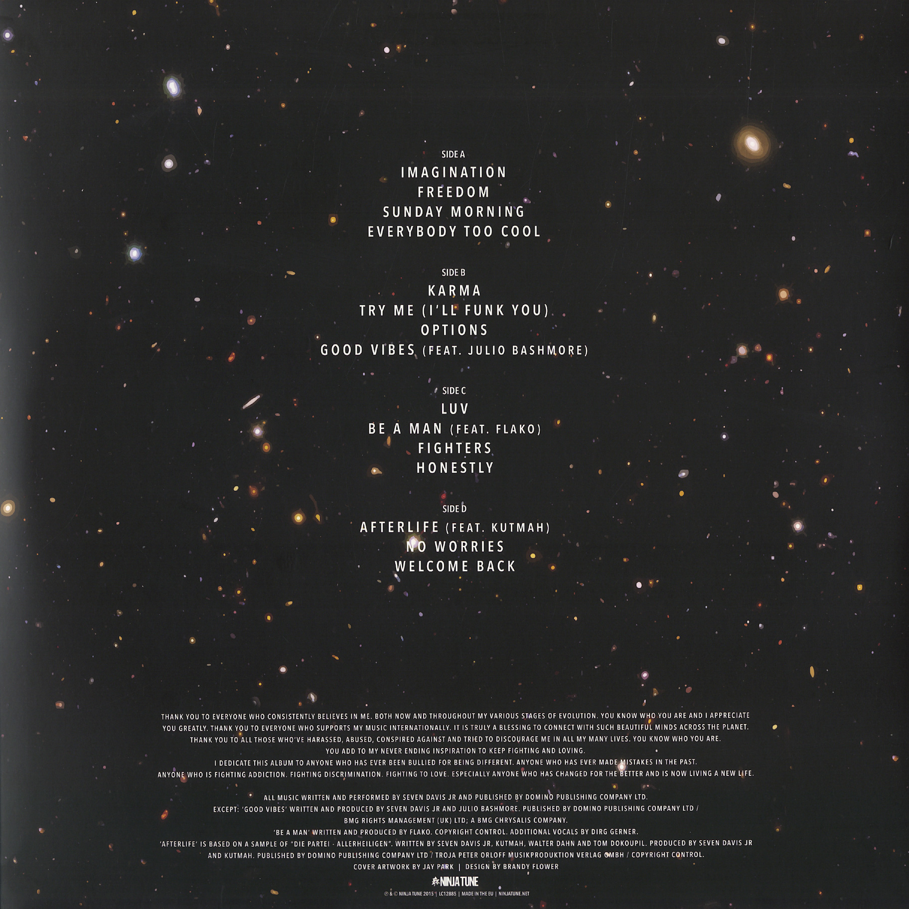 Seven Davis Jr. - Universes - 2LP - Image 2