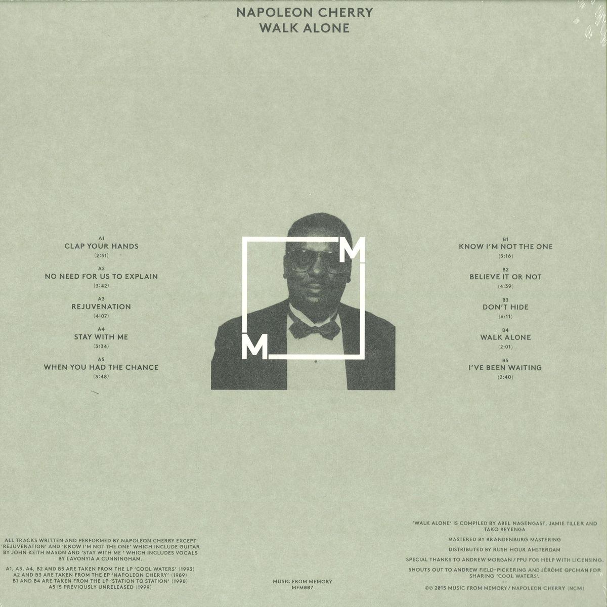Napoleon Cherry - Walk Alone - LP - Image 2