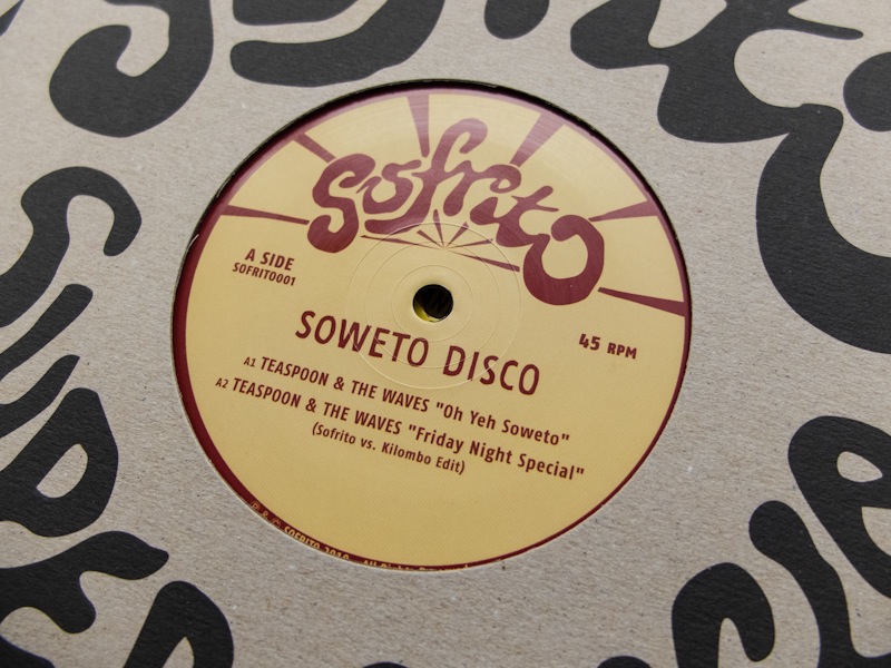Teaspoon & The Waves/The Nzimande Allstars – Soweto Disco - EP - Image 2