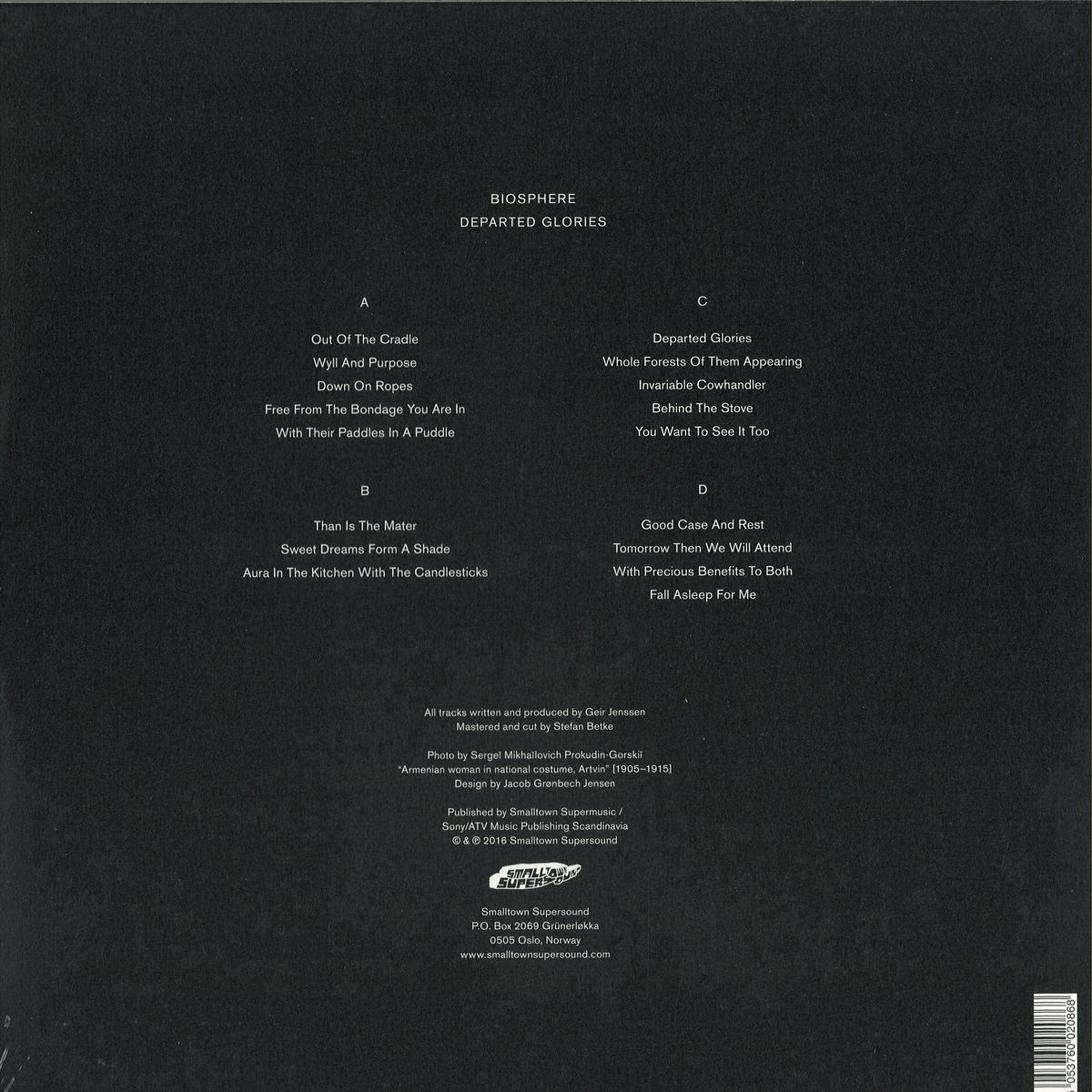 Biosphere - Departed Glories - 2LP+CD - Image 2