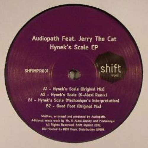 Audiopath Feat. Jerry The Cat - Hynek's Scale EP - 12"