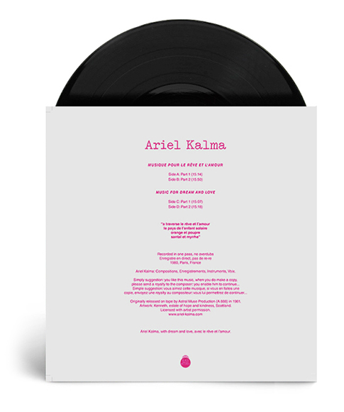 Ariel Kalma - Musique Pour Le Rêve Et L'Amour - 2LP - Image 2