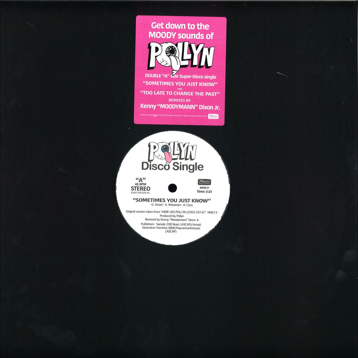 Pollyn - The Moodymann Remixes - 12" (Pink)