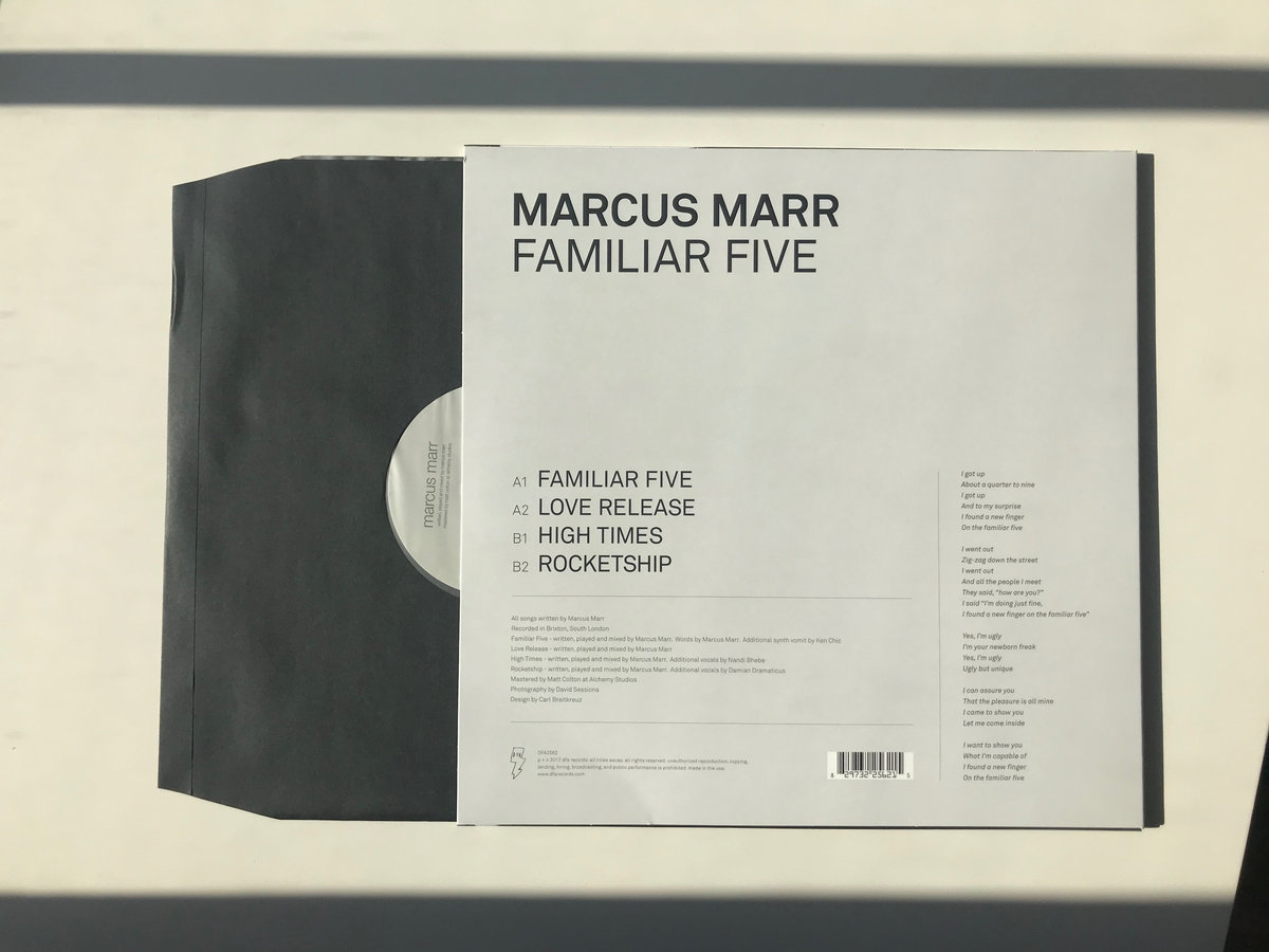 Marcus Marr - Familiar Five - EP - Image 2