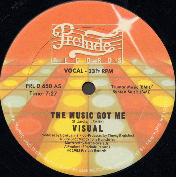 Visual - The Music Got Me - 12" - Image 2