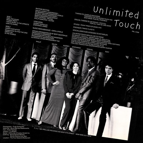 Unlimited Touch - Unlimited Touch - LP - Image 2