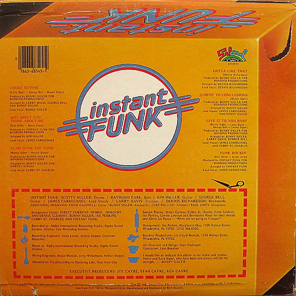 Instant Funk - Looks So Fine - LP - Image 2