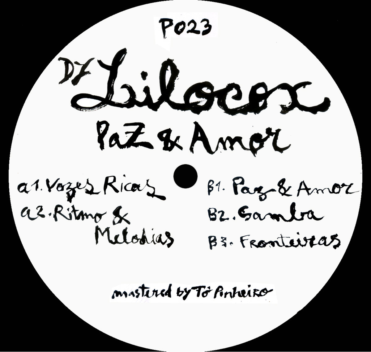 DJ Lilocox - Paz & Amor - 12" - Image 3