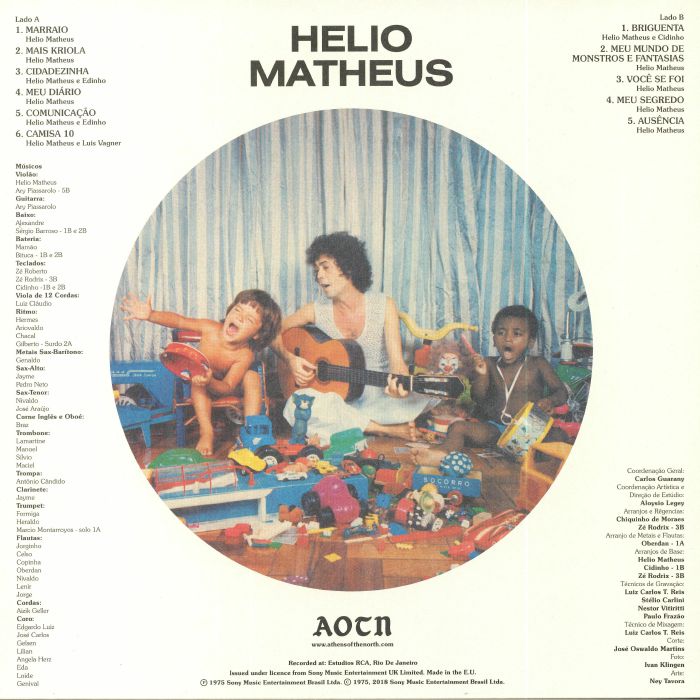 Helio Matheus - Helio Matheus - LP - Image 2