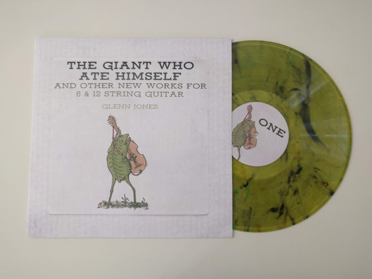 Glenn Jones - The Giant Who Ate Himself and Other New Works For 6 & 12 String Guitar - LP - Image 2