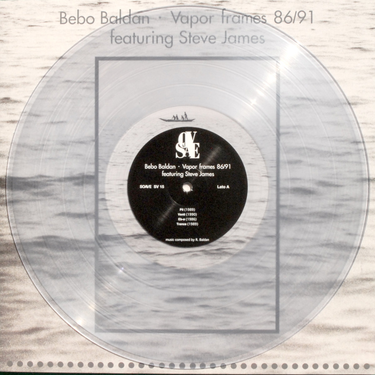 Bebo Baldan Feat. Steve James - Vapour Frames 86/91 - LP - Image 2