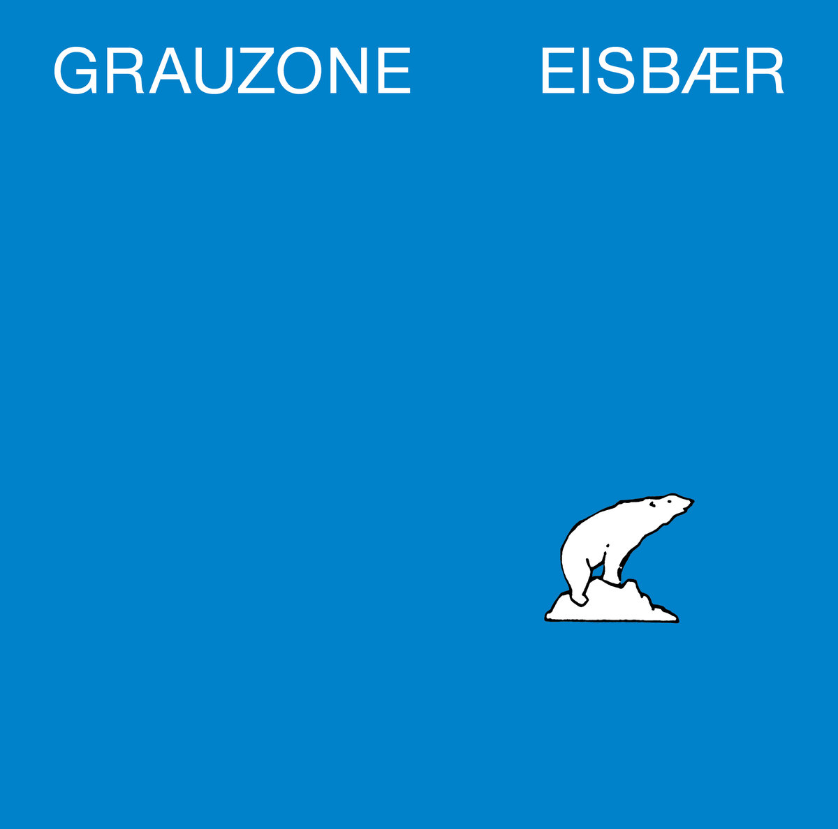 Grauzone - Eisbär - EP (Blue)