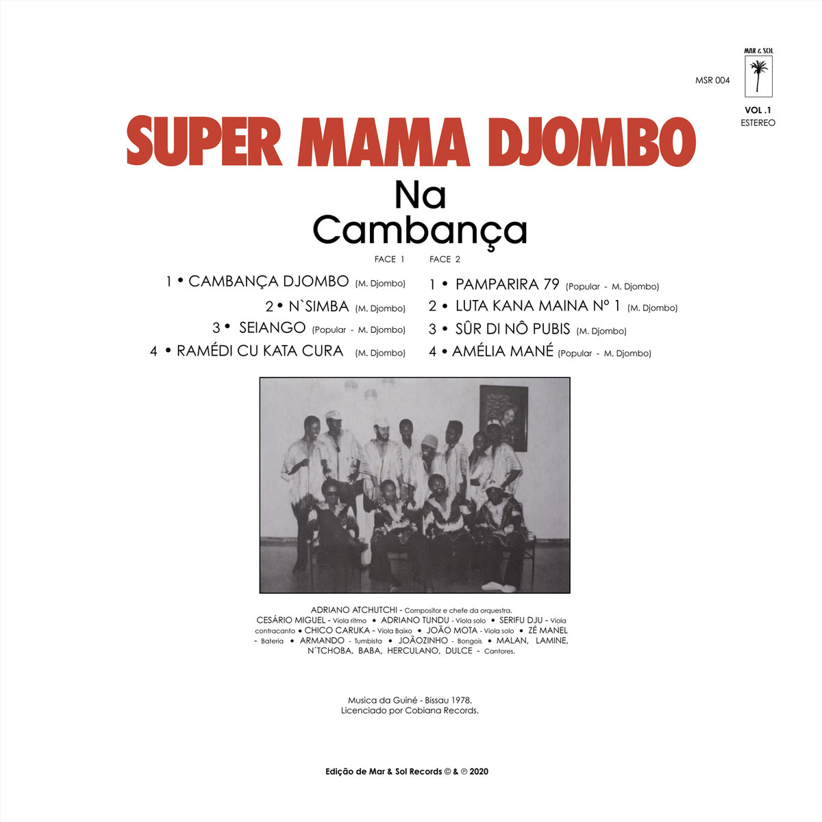 Super Mama Djombo - Na Cambança - LP - Image 2