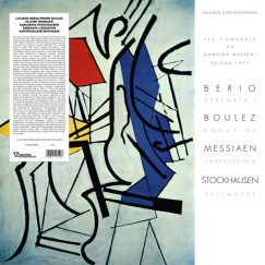 Pierre Boulez-Olivier Messiaen-Luciano Berio-Karlheinz Stockhausen - Serenata I/Sonatine/Canteyodjaya/Zeitmasze - LP