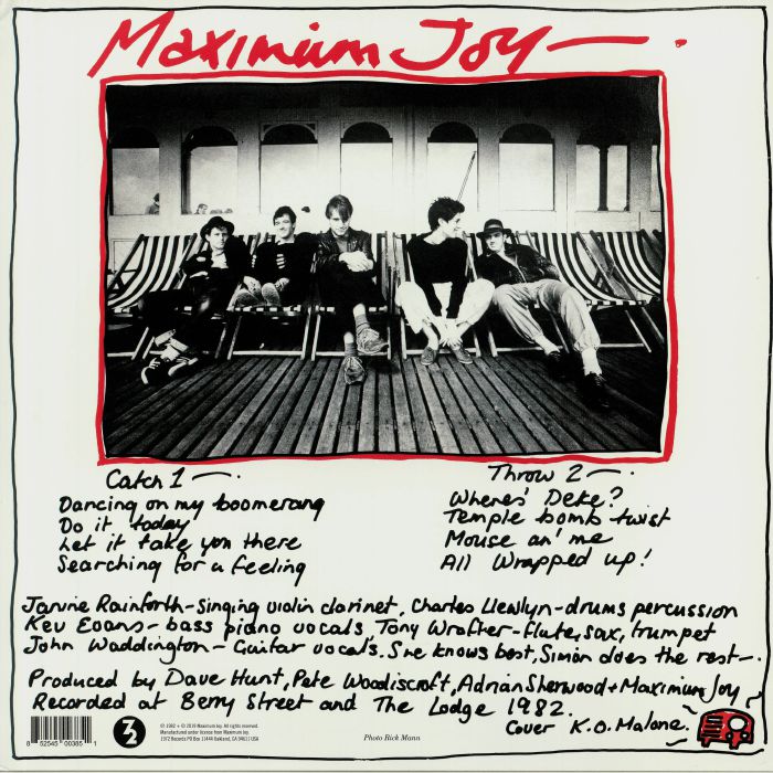 Maximum Joy - Station M.X.J.Y. - LP - Image 2
