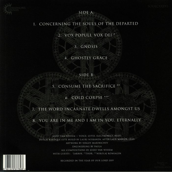 Jozef Van Wissem - Ex Mortis - LP - Image 2