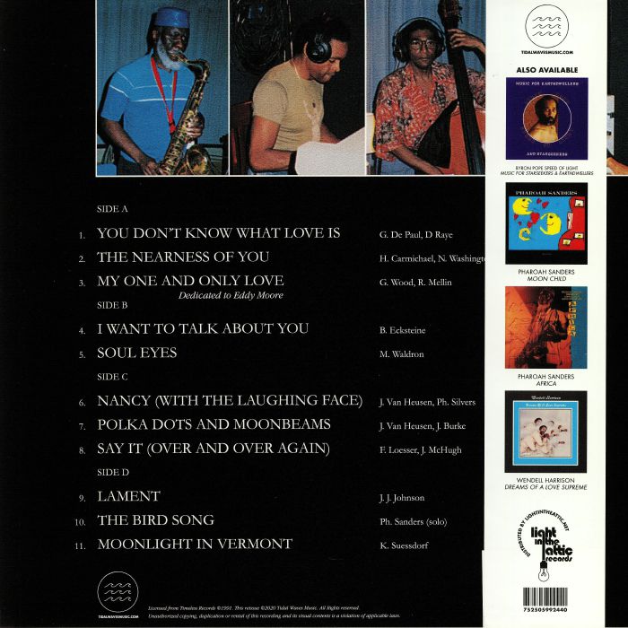 Pharoah Sanders - Welcome To Love - 2LP - Image 2