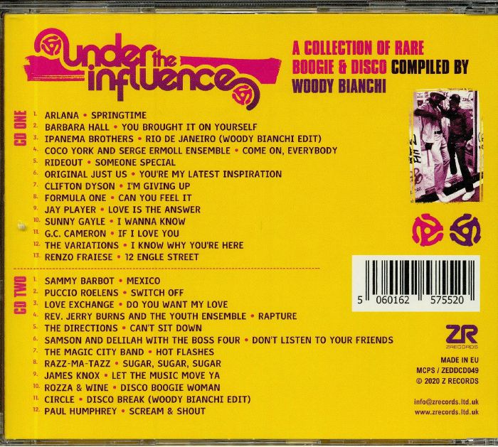 V/A - Under The Influence Vol.8 - CD - Image 2