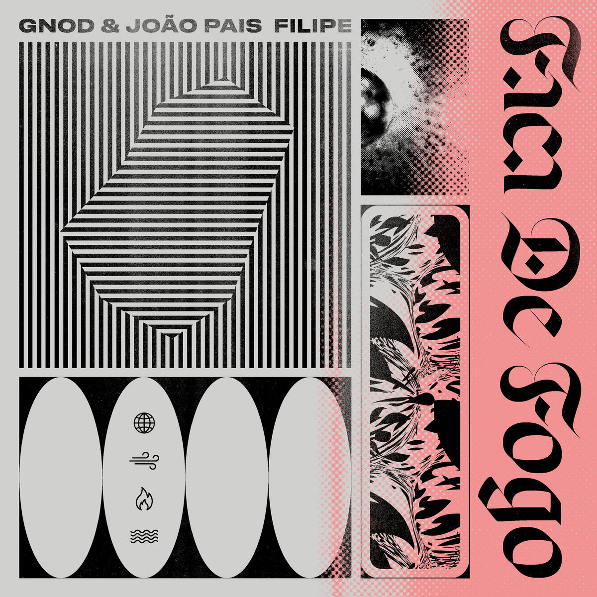 Gnod & João Pais Filipe - Faca De Fogo - LP (Coloured)