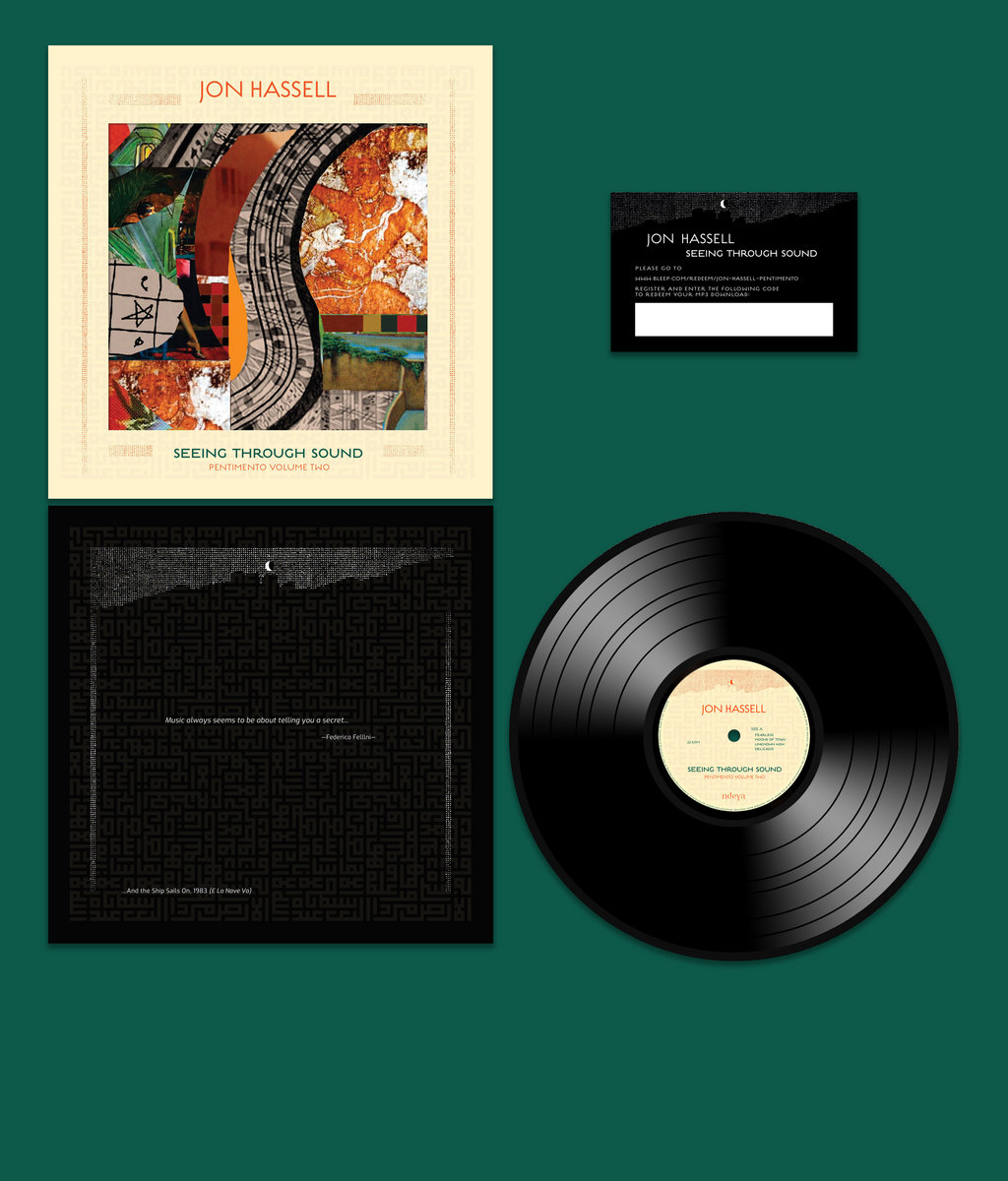 Jon Hassell - Seeing Through Sound (Pentimento Volume Two) - LP - Image 2