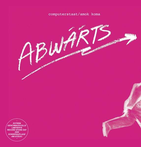 Abwärts - Computerstaat / Amok Koma - 12"+LP (Clear)