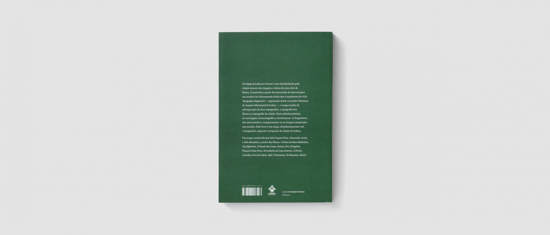 Inês Sapeta Dias, Alexandra Areia, Inês Monteiro - Um Mapa de Lisboa no Cinema - Livro (Book) - Image 2