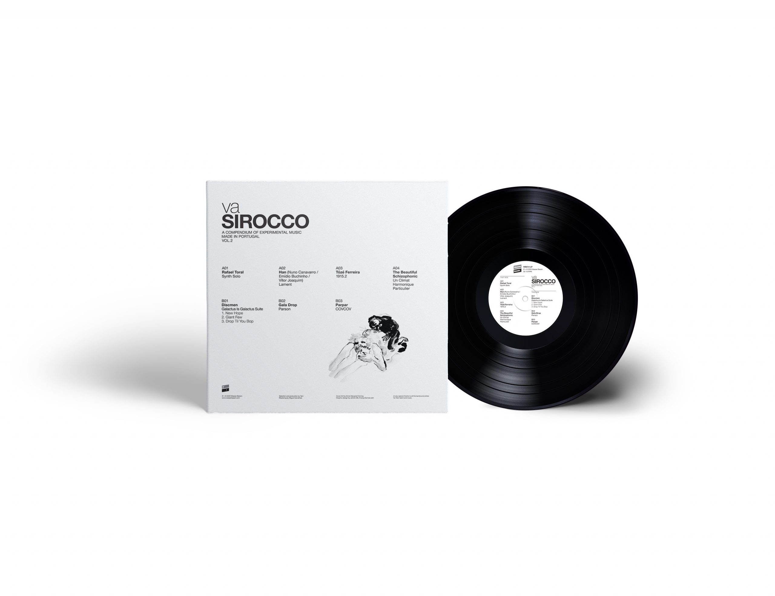 V/A - Sirocco: A Compendium Of Experimental Music Made In Portugal Vol.2 - LP - Image 4
