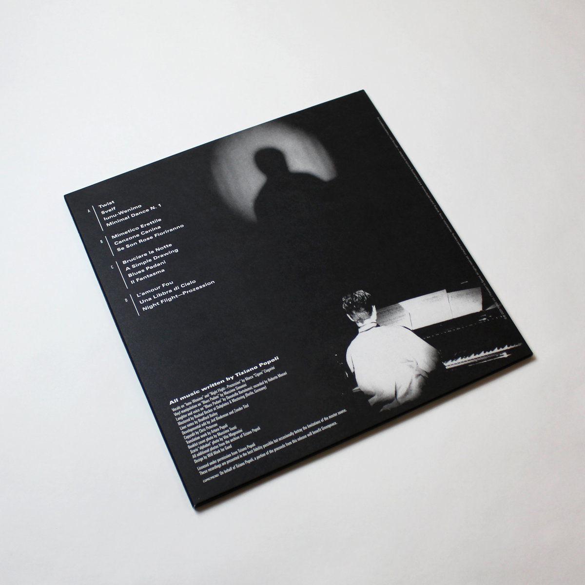 Tiziano Popoli - Burn the Night / Bruciare la Notte: Original Recordings, 1983-1989 - 2LP - Image 2