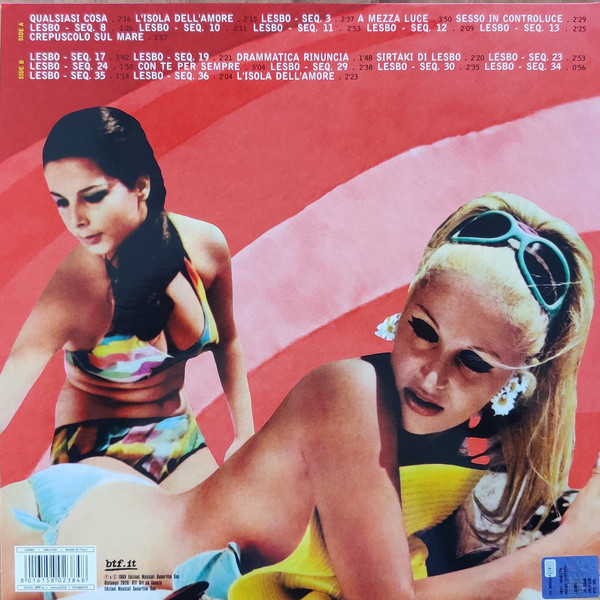 Francesco De Masi And Alessandro Alessandroni - Lesbo - OST - LP - Image 2