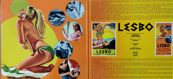 Francesco De Masi And Alessandro Alessandroni - Lesbo - OST - LP - Image 3