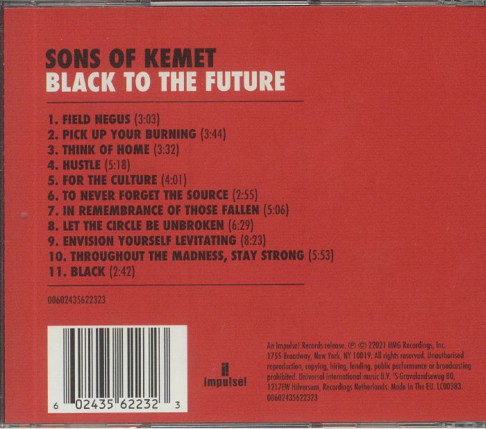 Sons Of Kemet - Black To The Future - CD - Image 2