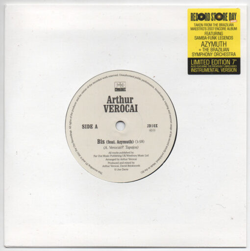 Arthur Verocai – Bis – 7″ (RSD) – WasserBassin