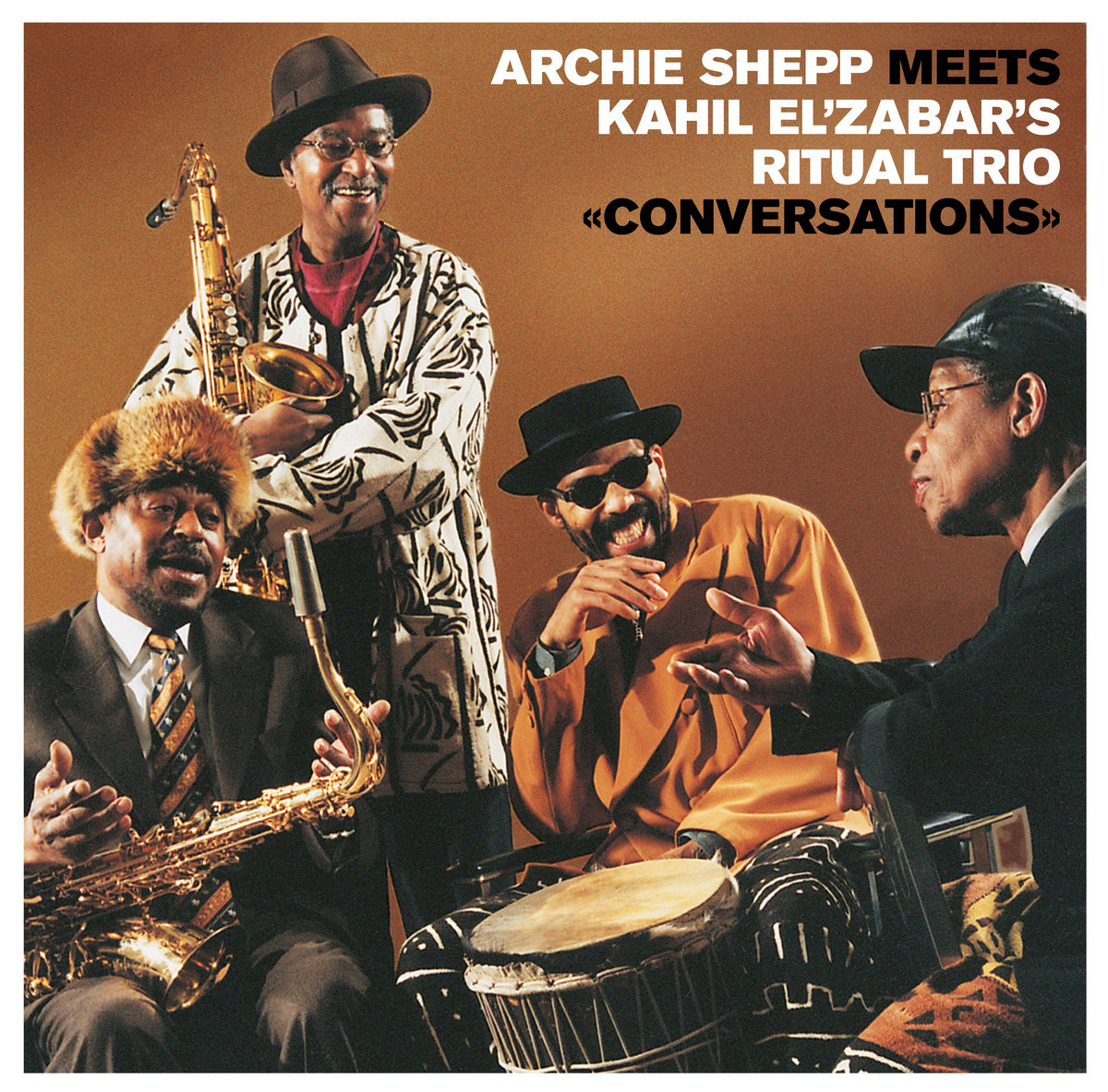Archie Shepp Meets Kahil El'Zabar's Ritual Trio - Conversations - 2LP