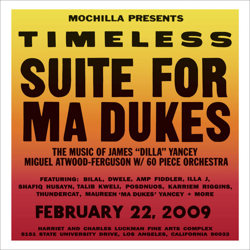 Miguel Atwood-Ferguson - Mochilla Presents Timeless: Suite For Ma Dukes - The Music Of James "J Dilla" Yancey - 2LP (RSD)