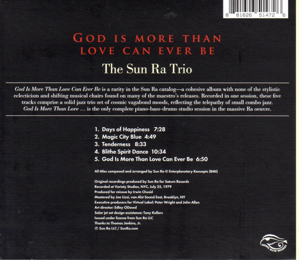 Sun Ra - God Is More Than Love Can Ever Be - CD - Image 2