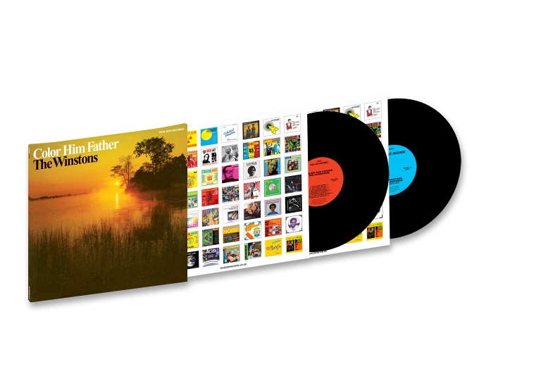 The Winstons - Color Him Father - LP+12" - Image 2