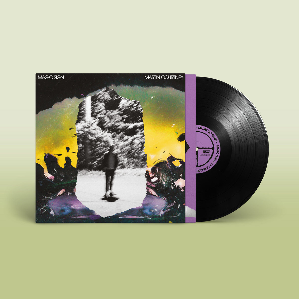 Martin Courtney - Magic Sign - LP - Image 2