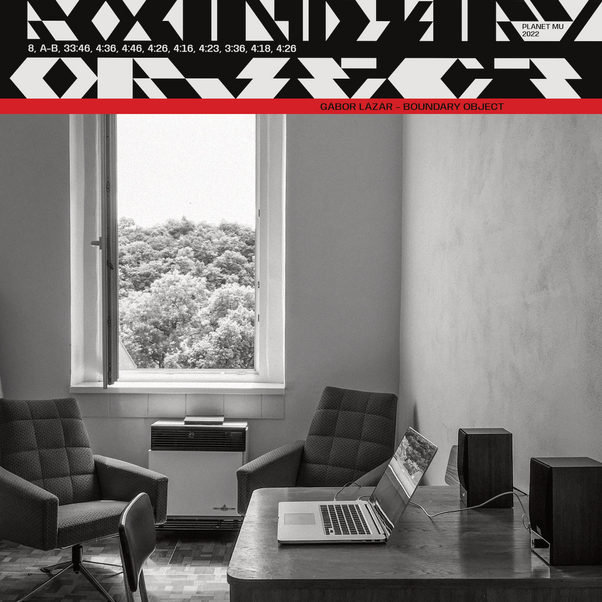 Gábor Lázár - Boundary Object - LP (Red)