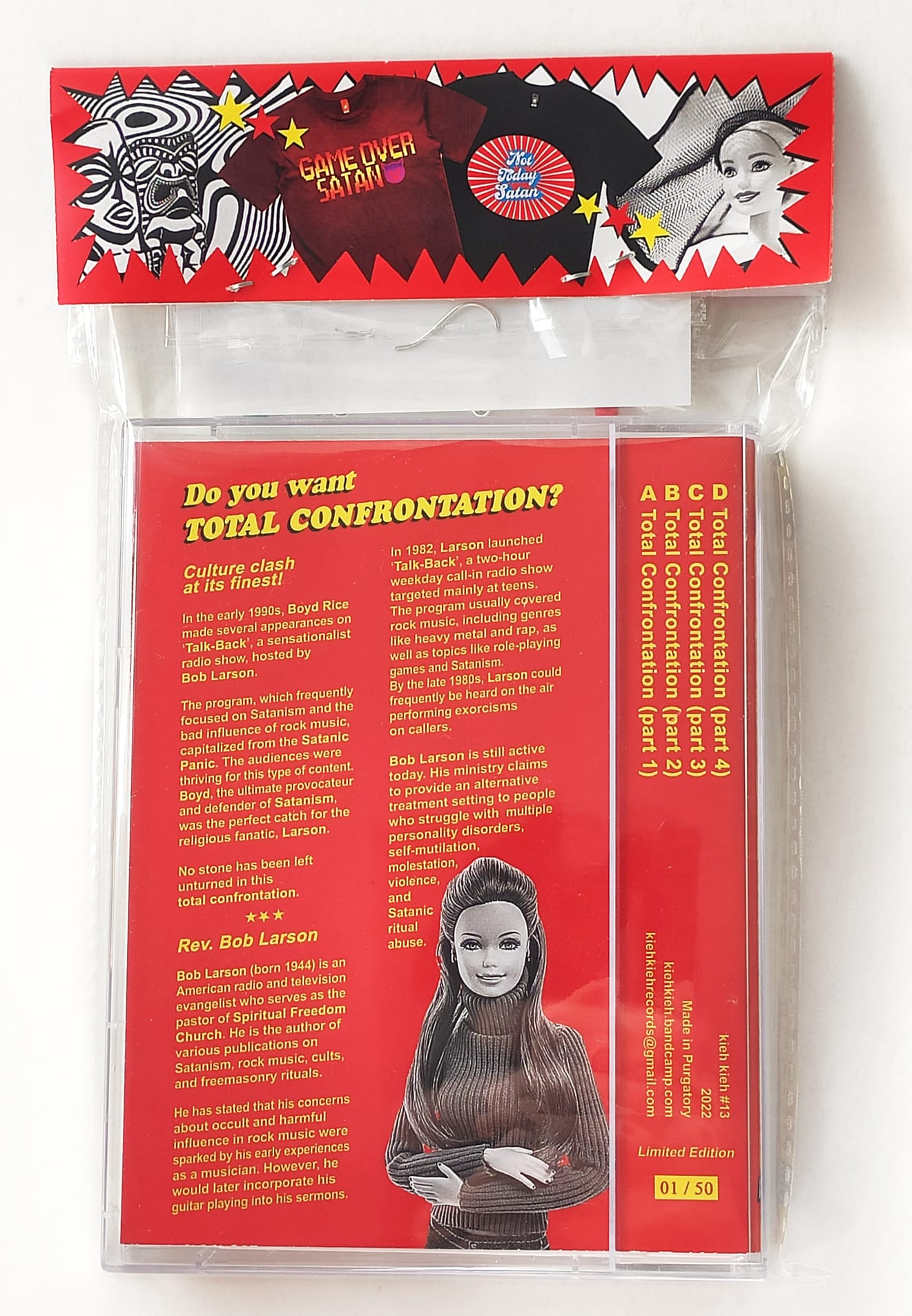 Boyd Rice Vs. Bob Larson - Total Confrontation - 2K7+Artwork - Image 4