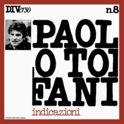 Paolo Tofani - Indicazione - LP (Red)