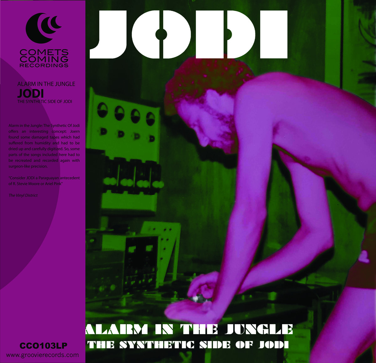 JODI - Alarm In The Jungle: The Synthetic Side Of Jodi - LP (Coloured)