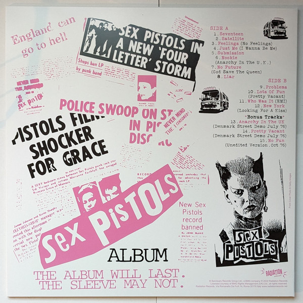 Sex Pistols - Spunk: The Demos 1976-1977 - LP - Image 2