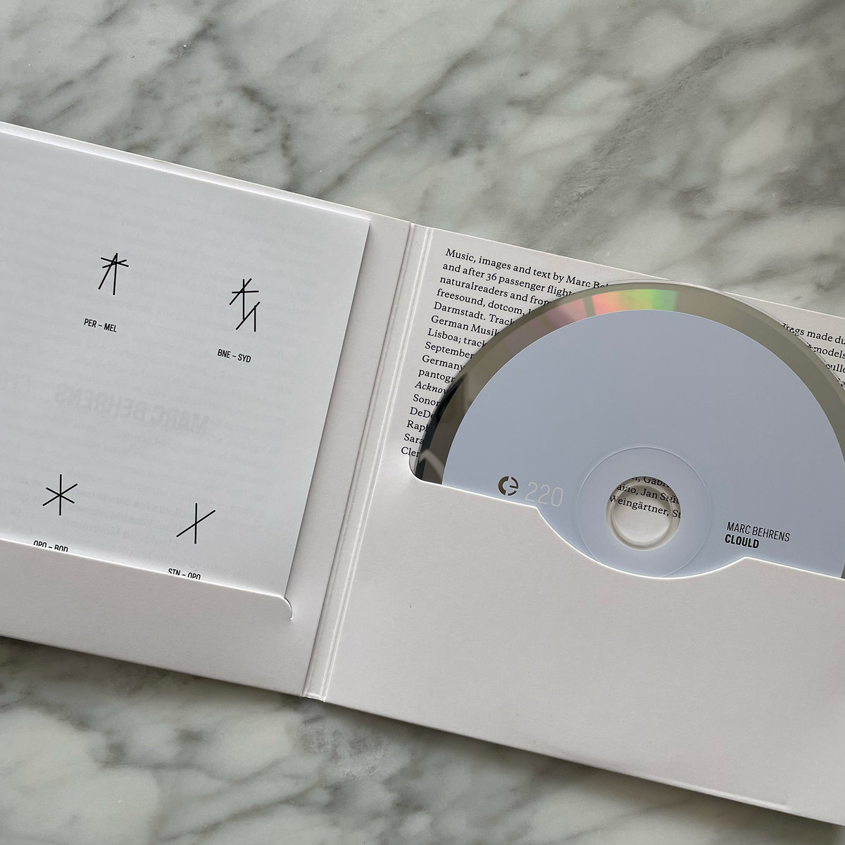 Marc Behrens - Clould - CD - Image 2