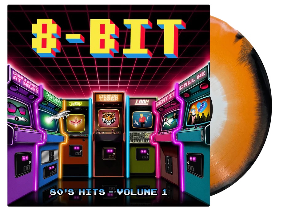 Gamer Boy - 8-Bit 80's Hits - Volume 1 - LP (Orange/Black) - Image 3