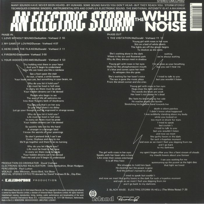 White Noise - An Electric Storm - LP - Image 2