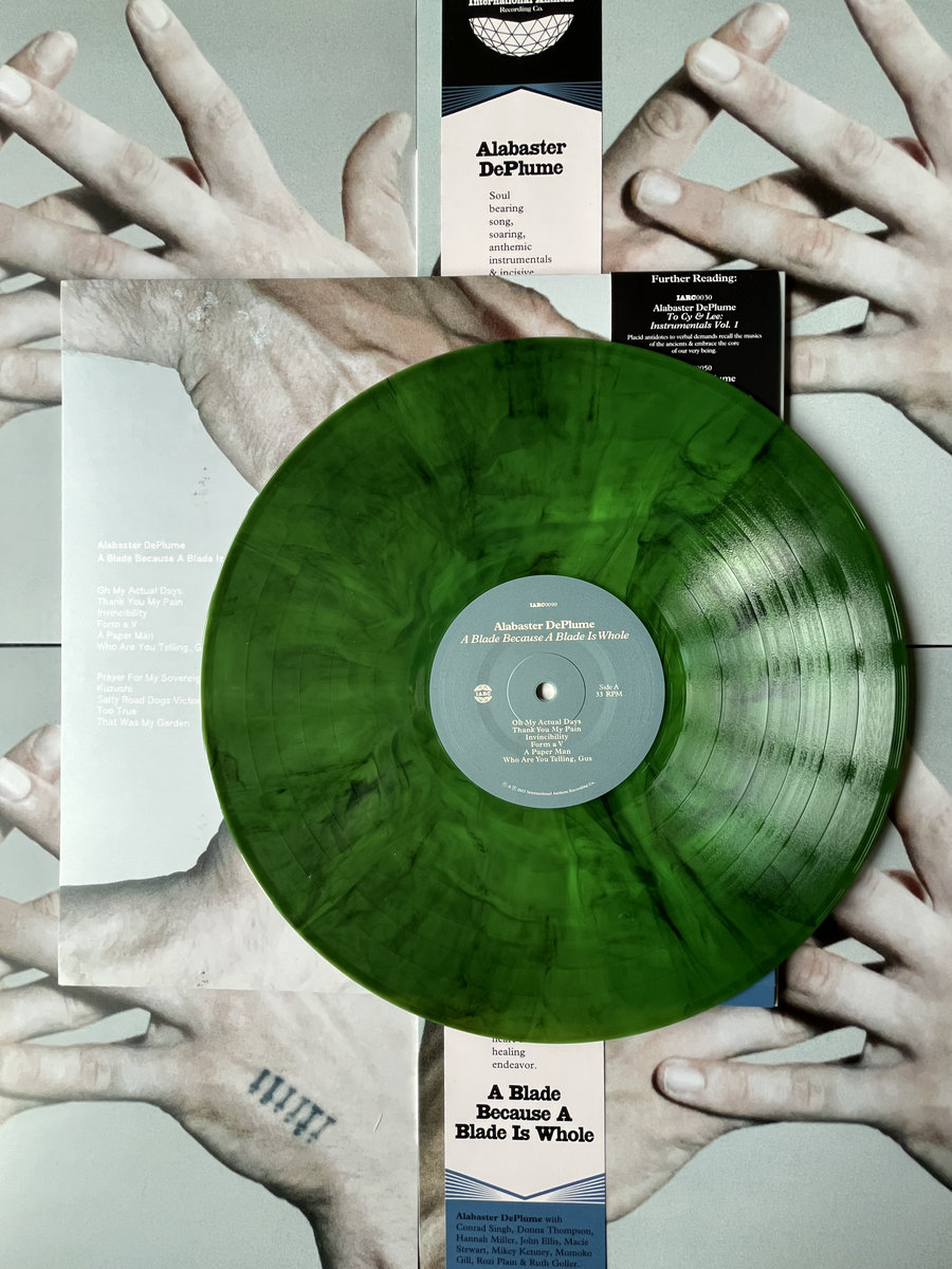 Alabaster DePlume - A Blade Because A Blade Is Whole - LP (Green) - Image 2