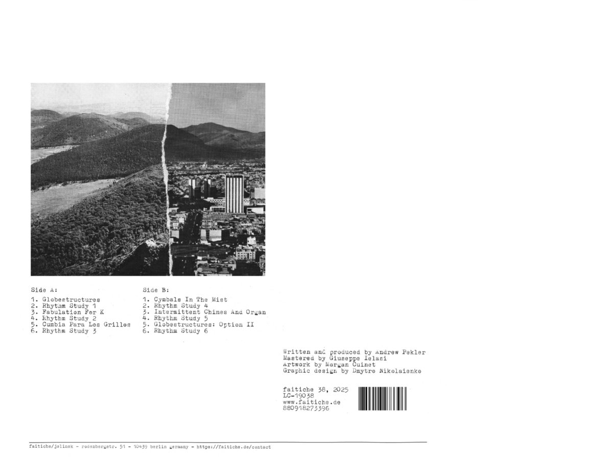 Andrew Pekler - New Environments & Rhythm Studies - LP - Image 2